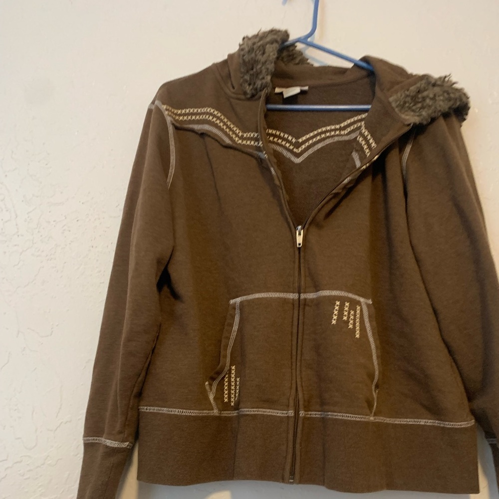 Ariat xxl sweatshirt zip up with hood